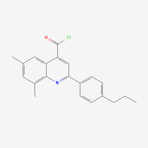 喹啉_羰基氯(C21H20ClNO),CAS 1160255-01-5,「Fluorochem」D46779365-10g
