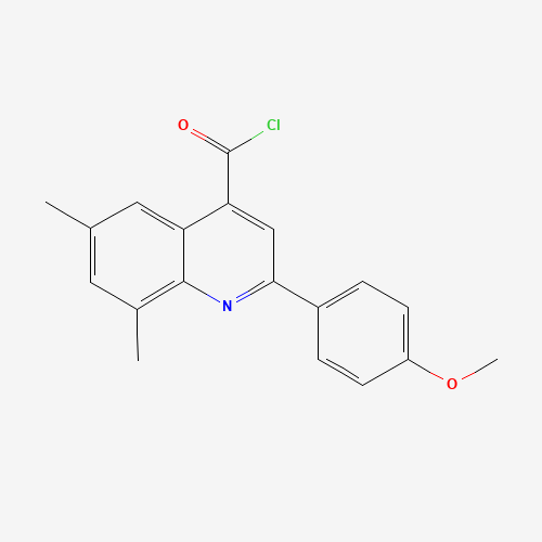 二甲基喹啉-羰基氯(C19H16ClNO2),CAS 1160262-84-9,「Fluorochem」M46779377-5g