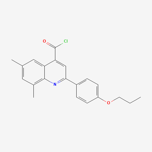 喹啉_羰基氯(C21H20ClNO2),CAS 1160262-91-8,「Fluorochem」D46779383-10g