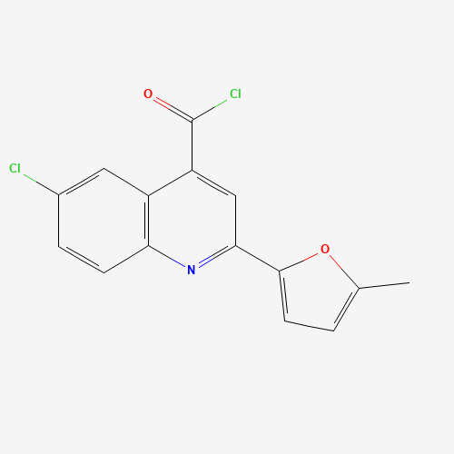 呋喃基_羰基氯(C15H9Cl2NO2),CAS 1160263-04-6,「Fluorochem」C46779394-10g