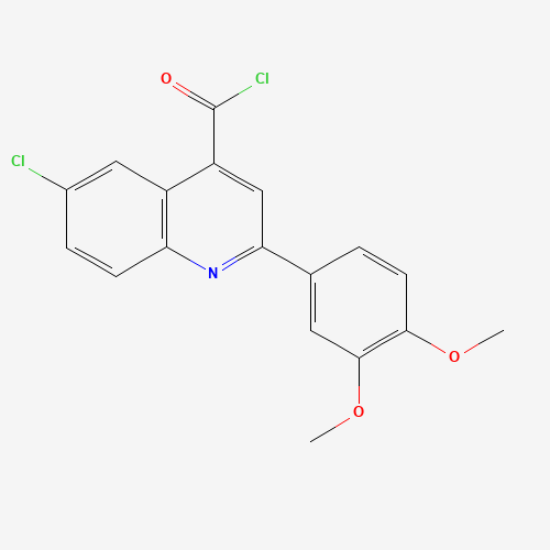 喹啉_羰基氯(C18H13Cl2NO3),CAS 19022-99-2,「Fluorochem」C46779419-10g