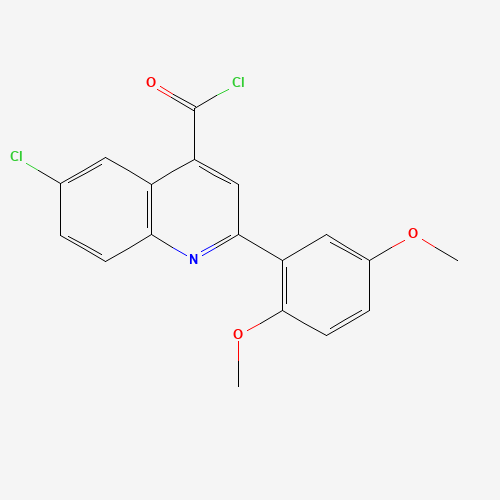 喹啉_羰基氯(C18H13Cl2NO3),CAS 1160263-32-0,「Fluorochem」C46779420-10g