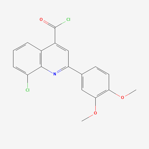 喹啉_羰基氯(C18H13Cl2NO3),CAS 1160256-50-7,「Fluorochem」C46779497-10g