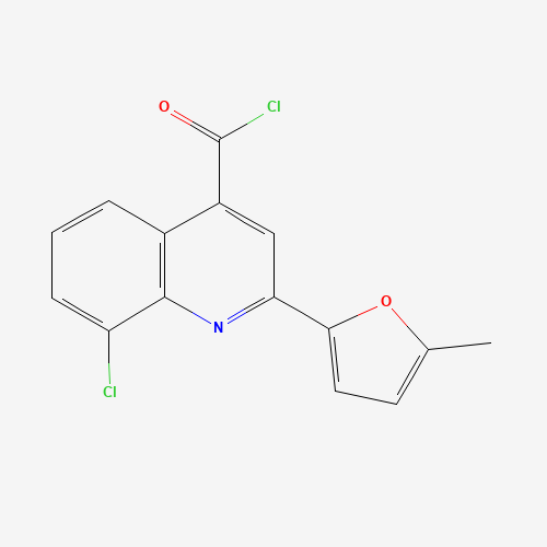 呋喃基_羰基氯(C15H9Cl2NO2),CAS 1160256-88-1,「Fluorochem」C46779515-10g