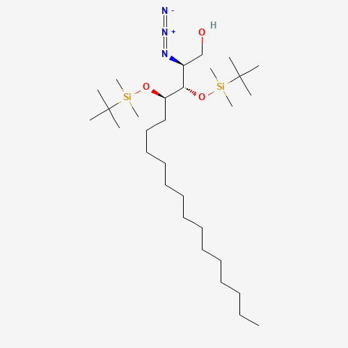 （2S_3S_4R）-2-氮杂-3,4-双[（叔丁基二甲基硅烷基）氧]-1-辛烷醇,CAS 1256376-21-2,「源叶」S46780515-25mg