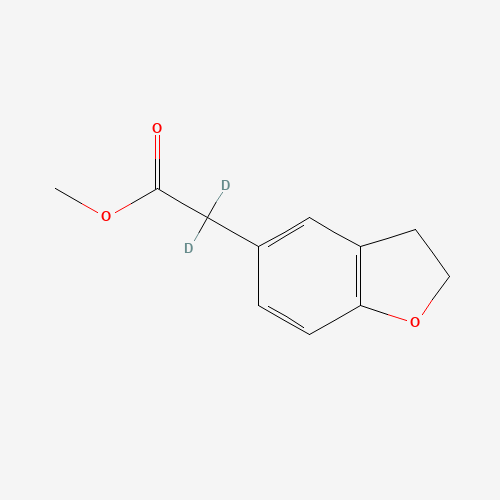 2,3-二氢-5-苯并呋喃乙酸-d2甲酯,CAS 1219153-23-7,「源叶」D46781299-100mg