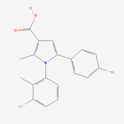 苯基_羧酸(C19H15BrClNO2),CAS 881041-60-7,「源叶」B4715385-250mg