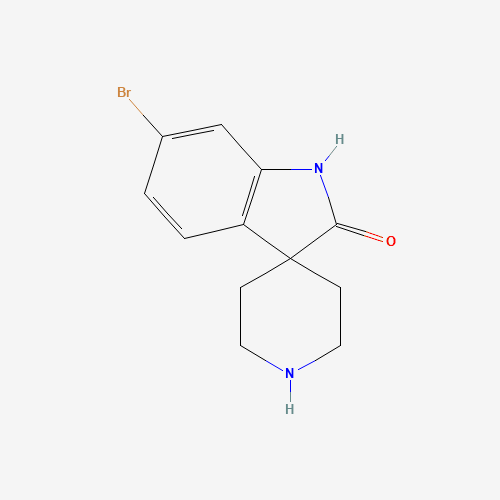 6-溴螺[Indoline-3,4'-哌啶]-2-酮,CAS 1160248-48-5,「源叶」B49760872-1g