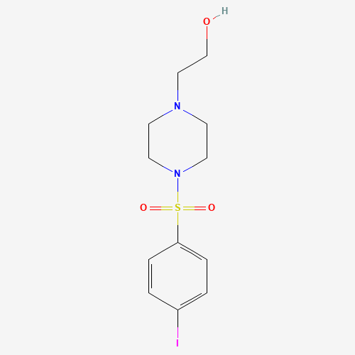 2-（4-（（4-碘苯基）磺酰基）哌嗪-1-基）乙醇,CAS 941256-92-4,「源叶」I4982679-5g