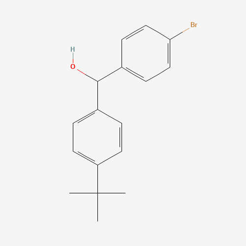 （4-溴苯基）（4-（叔丁基）苯基）甲醇,CAS 944515-70-2,「Fluorochem」B49962524-25g