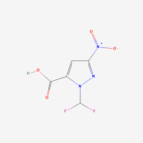 2-（二氟甲基）-5-硝基吡唑-3-羧酸,CAS 1245772-54-6,「Fluorochem」D50896591-5g