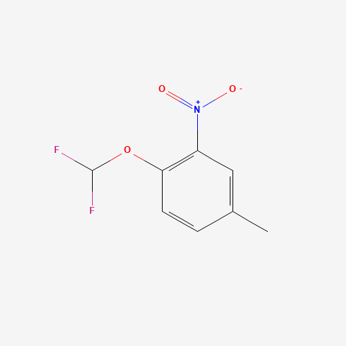 1-（二氟甲氧基）-4-甲基-2-硝基苯,CAS 1245772-51-3,「Fluorochem」D50896593-5g