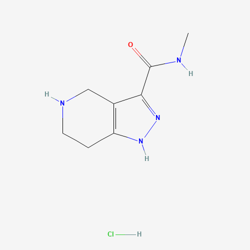 吡唑并-甲酰胺盐酸盐(C8H13ClN4O),CAS 1219957-27-3,「源叶」N50944244-50mg