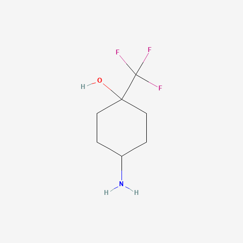 4-氨基-1-（三氟甲基）环己烷-1-醇,CAS 1408076-30-1,「源叶」A50989723-250mg