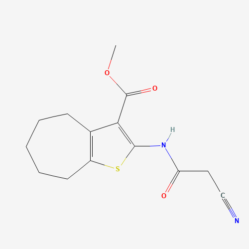 氰乙酰基-羧酸甲酯(C14H16N2O3S),CAS 560080-29-7,「Fluorochem」M5099554-1g