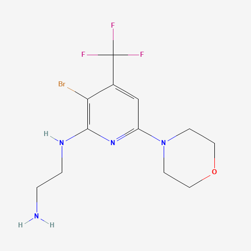 吗啉_二胺制备(C12H16BrF3N4O),吗啉_二胺(CAS 1089330-42-6)报价,「Fluorochem」N50998854-5g
