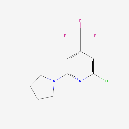 吡咯烷_吡啶(C10H10ClF3N2),CAS 1053657-79-6,「Fluorochem」C50998877-1g