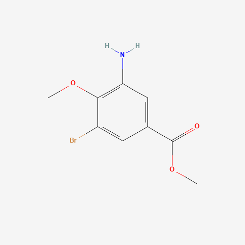 3-氨基-5-溴-4-甲氧基-苯甲酸甲酯,CAS 40258-74-0,「Fluorochem」A50999467-5g