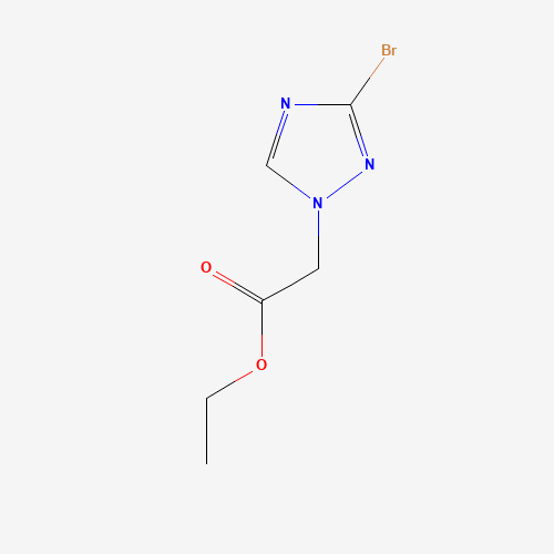 三唑-乙酸乙酯(C6H8BrN3O2),CAS 1243250-13-6,「Fluorochem」E51000293-250mg