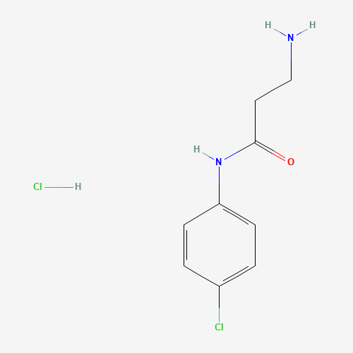 3-氨基-N-（4-氯苯基）丙酰胺盐酸盐,CAS 1245568-68-6,「源叶」A51051956-1g