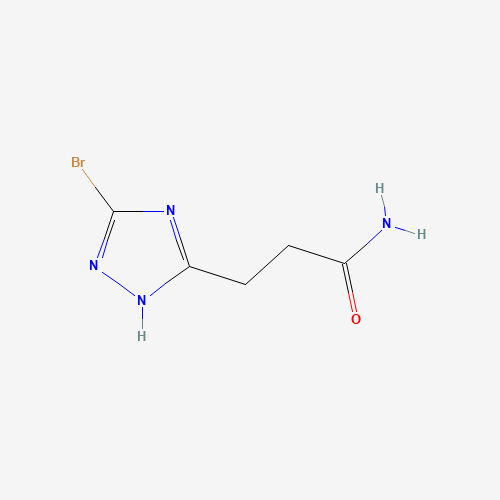 三唑_丙酰胺(C5H7BrN4O),CAS 1279219-37-2,「Fluorochem」B52897340-1g