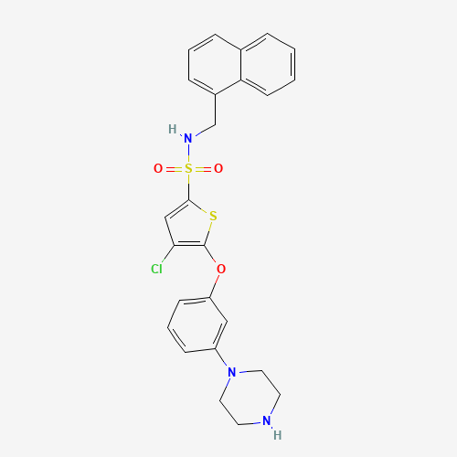 噻吩_磺酰胺(C25H24ClN3O3S2),CAS 1261576-81-1,「Sigma-Aldrich」C52912652-50mg