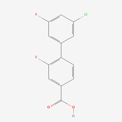 4-（3-氯-5-氟苯基）-3-氟苯甲酸,CAS 1261970-29-9,「Fluorochem」C53226890-1g