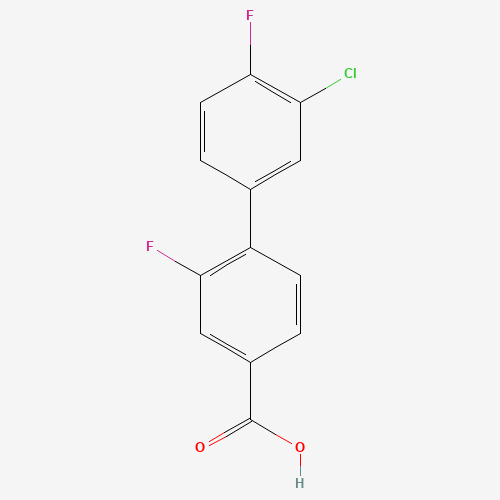 4-（3-氯-4-氟苯基）-3-氟苯甲酸,CAS 1261922-99-9,「Fluorochem」C53226921-5g