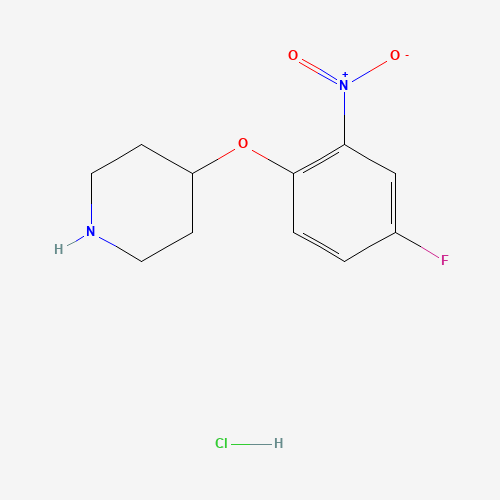 4-（4-氟-2-硝基苯氧基）哌啶盐酸盐,CAS 1286275-12-4,「Fluorochem」F53255963-1g