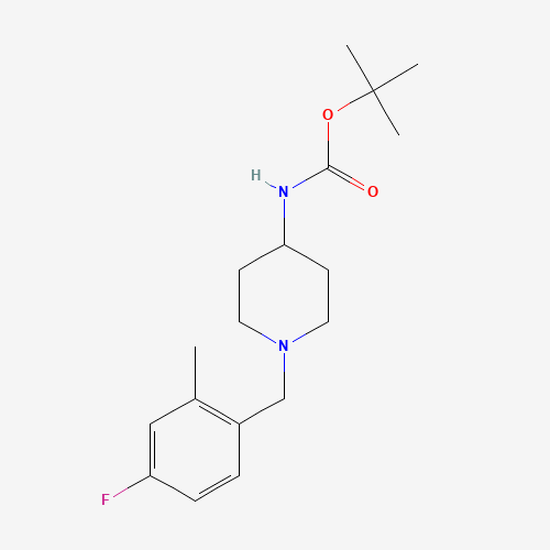 哌啶-氨基甲酸叔丁酯(C18H27FN2O2),CAS 1286263-47-5,「Fluorochem」T53256124-1g