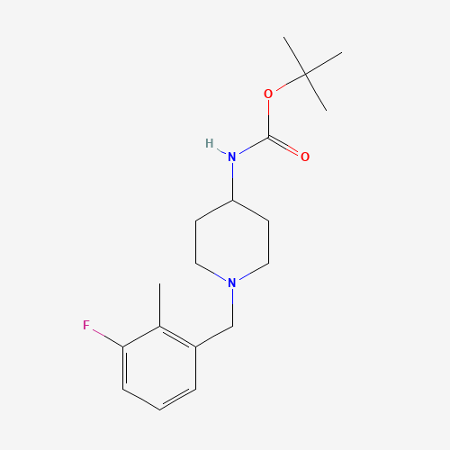 哌啶-氨基甲酸叔丁酯(C18H27FN2O2),CAS 1286275-70-4,「Fluorochem」T53256143-1g