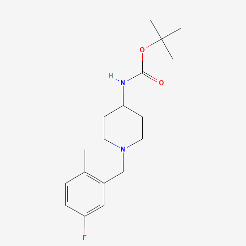 甲基苄基-氨基甲酸叔丁酯(C18H27FN2O2),CAS 1286274-68-7,「Fluorochem」T53256153-1g
