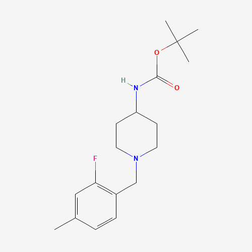 甲基苄基-氨基甲酸叔丁酯(C18H27FN2O2),CAS 1286263-56-6,「Fluorochem」T53256186-1g