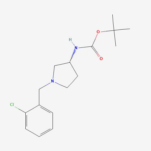 吡咯烷-氨基甲酸叔丁酯(C16H23ClN2O2),CAS 1286208-38-5,「Fluorochem」R53256303-1g
