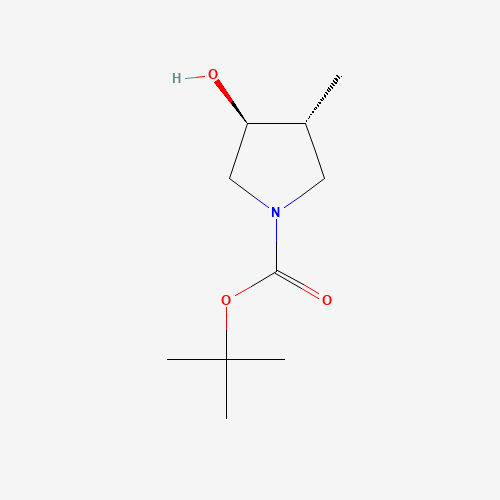 反式-1-Boc-4-甲基吡咯烷-3-醇,CAS 885102-33-0,「麦克林」T53302312-1g