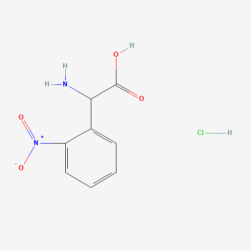 2-氨基-2-（2-硝基苯基）乙酸盐酸盐,CAS 50357-25-0,「Fluorochem」A53408527-2.5g