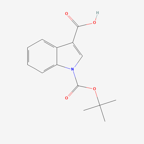 1-（叔丁氧羰基）-1H-吲哚-3-羧酸,CAS 675606-20-9,「Fluorochem」T53440486-250mg