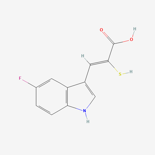 3-（5-氟-3-吲哚基）-2-巯基-（Z）-2-丙酸,CAS 179461-52-0,「阿拉丁」F5353866-5mg