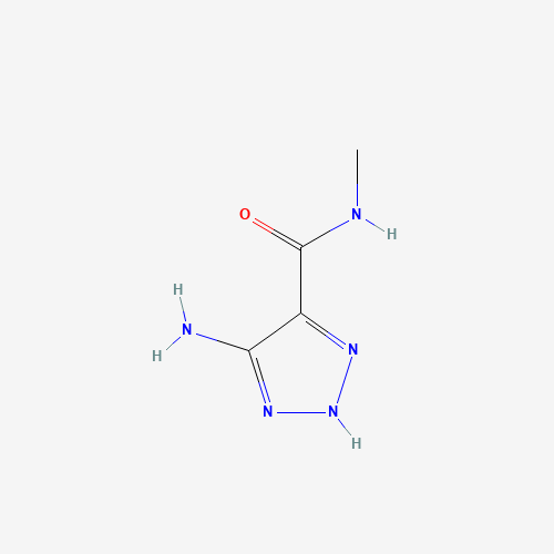 4-氨基-N-甲基-1H-1,2,3-三唑-5-甲酰胺,CAS 22354-03-6,「源叶」A55281185-10mg