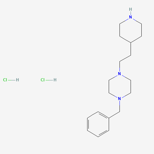 1-苄基-4-[2-（4-哌啶基）乙基]哌嗪二盐酸盐,CAS 1220038-60-7,「源叶」B56831698-5mg