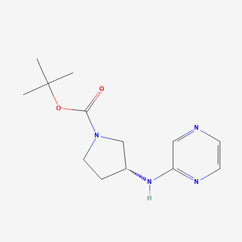 吡咯烷-羧酸叔丁酯(C13H20N4O2),CAS 1186299-89-7,「Fluorochem」R56965545-1g