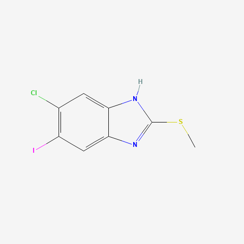 6-氯-5-碘-2-（甲硫基）-1H-苯并[d]咪唑,CAS 1219741-22-6,「安耐吉」C57481488-5g