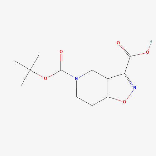 3A_6,7,7A-四氢-4H-异恶唑[4,5-C]吡啶-3,5-二羧酸5-叔丁酯,CAS 912265-93-1,「源叶」T57618622-1g