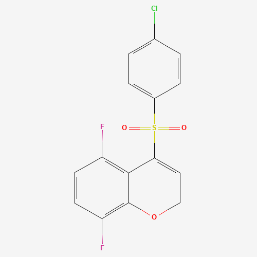 4-（（4-氯苯基）磺酰基）-5,8-二氟-2H-铬,CAS 944950-71-4,「安耐吉」C58252242-1g