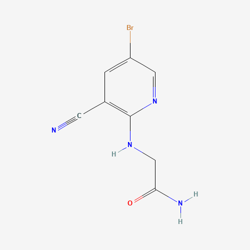 氰基吡啶-乙酰胺(C8H7BrN4O),CAS 1199590-77-6,「Fluorochem」B58279927-1g