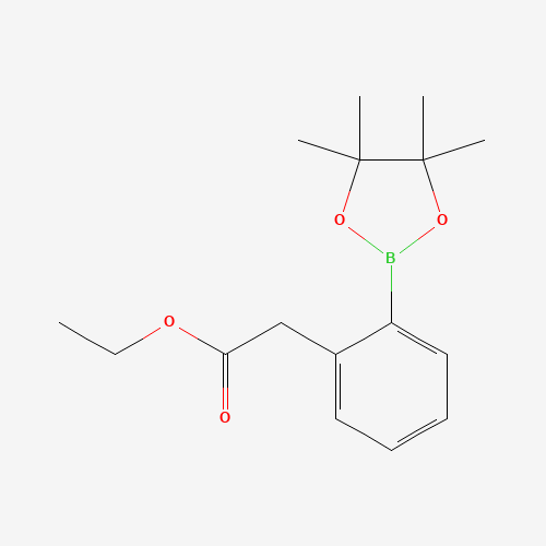 苯基-乙酸乙酯(C16H23BO4),CAS 1228690-72-9,「Fluorochem」E58539376-250mg