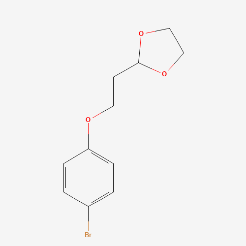 乙基-二氧杂环己烷(C11H13BrO3),CAS 1023701-02-1,「Fluorochem」B59273135-25g