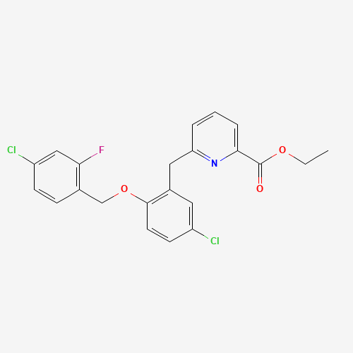 苯基-羧酸乙酯(C22H18Cl2FNO3),CAS 892663-09-1,「源叶」E59384237-5mg