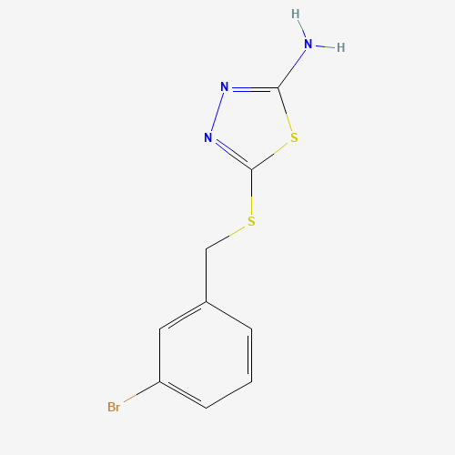 噻二唑_胺(C9H8BrN3S2),CAS 381679-10-3,「Fluorochem」B598200-1g