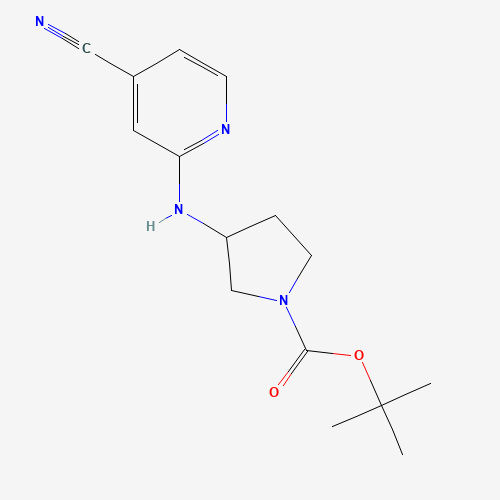 氨基-羧酸叔丁酯(C15H20N4O2),CAS 1261236-00-3,「Fluorochem」C60137471-500mg